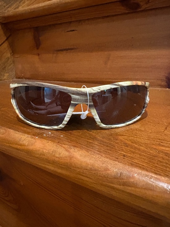 Panama Jack Other - Panama Jack Camo-Pattern Wrap Sunglasses with Brown Lenses